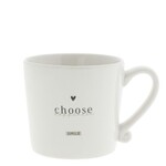 Bastion Collections Mug white Choose happiness