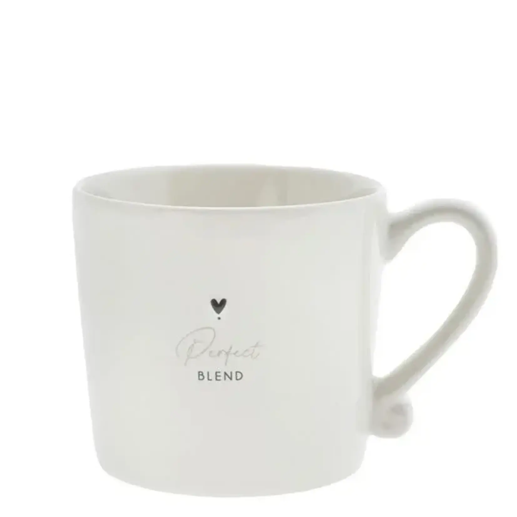 Bastion Collections Mug White/Perfect Blend in Black/Titane