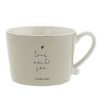 Bastion Collections Cup white Love meets you Titane