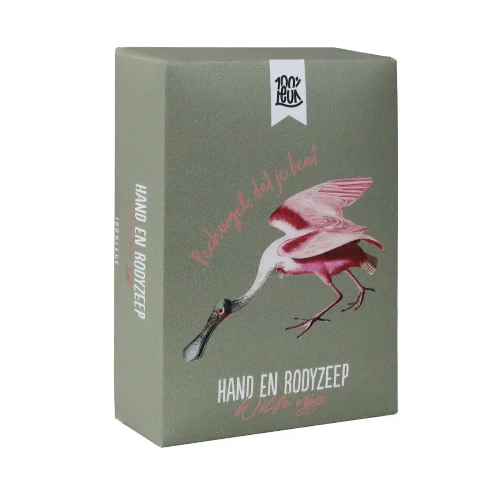 100% leuk Hand en bodyzeep - Pechvogel