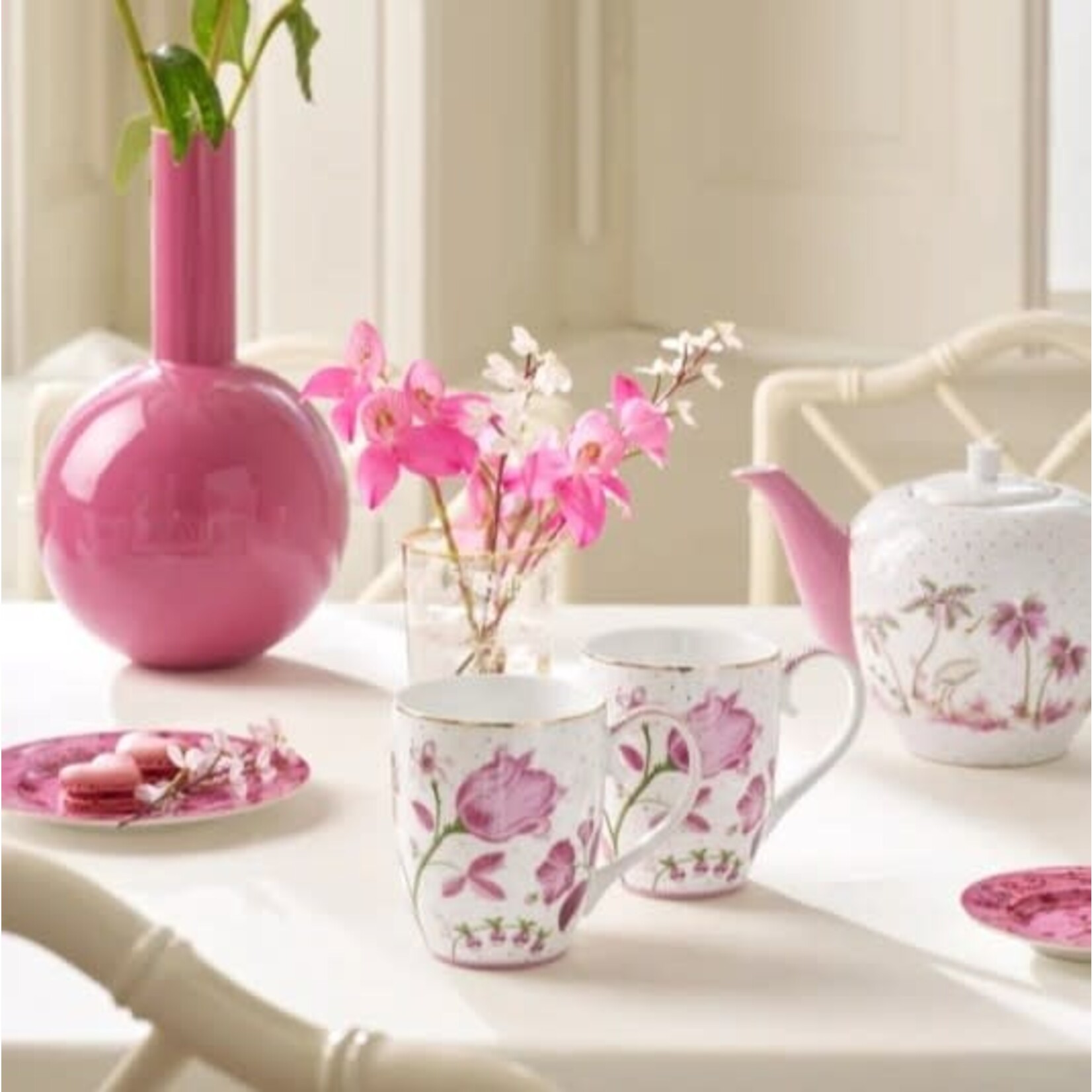 Pip Studio Jolie Mug XL Jolie Tulip Pink 450 ml