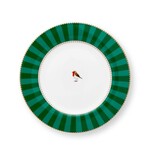 PIP Studio Pip Love Birds Stripes Emerald-Green 17 cm