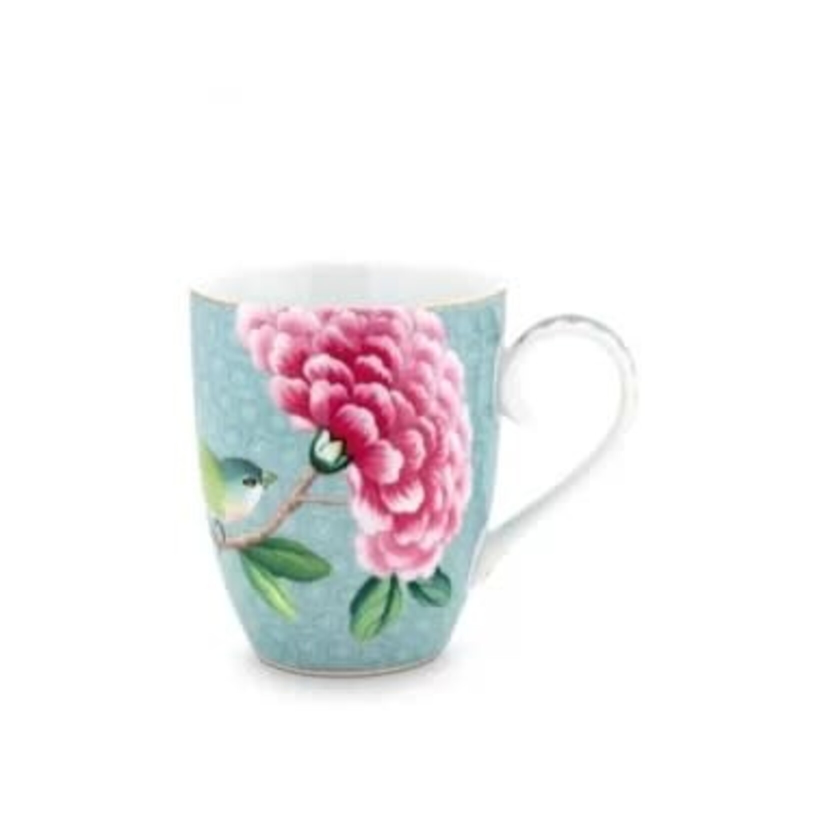PIP Studio Mug Large Blushing Birds Blue 350ml