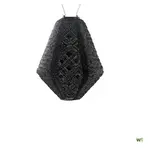 LUMIZ Lumiz solar Lampion Can Mosaic 30cm Black