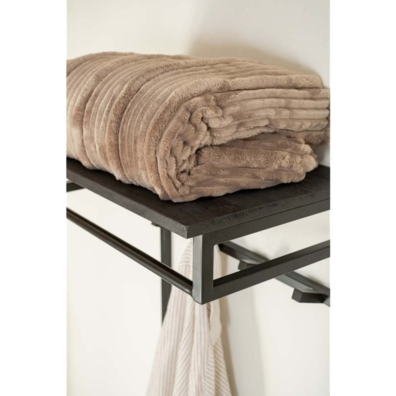 Home Society Plaid Layer S Taupe