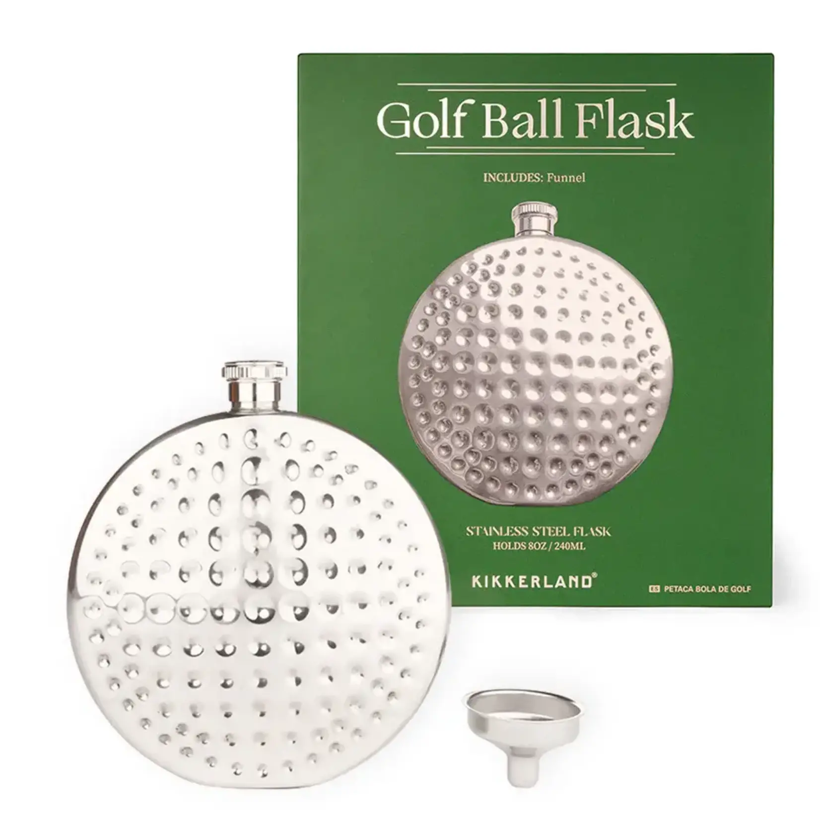Kikkerland golf ball flask