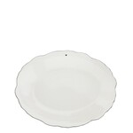 Bastion Collections Servingplate White Flower
