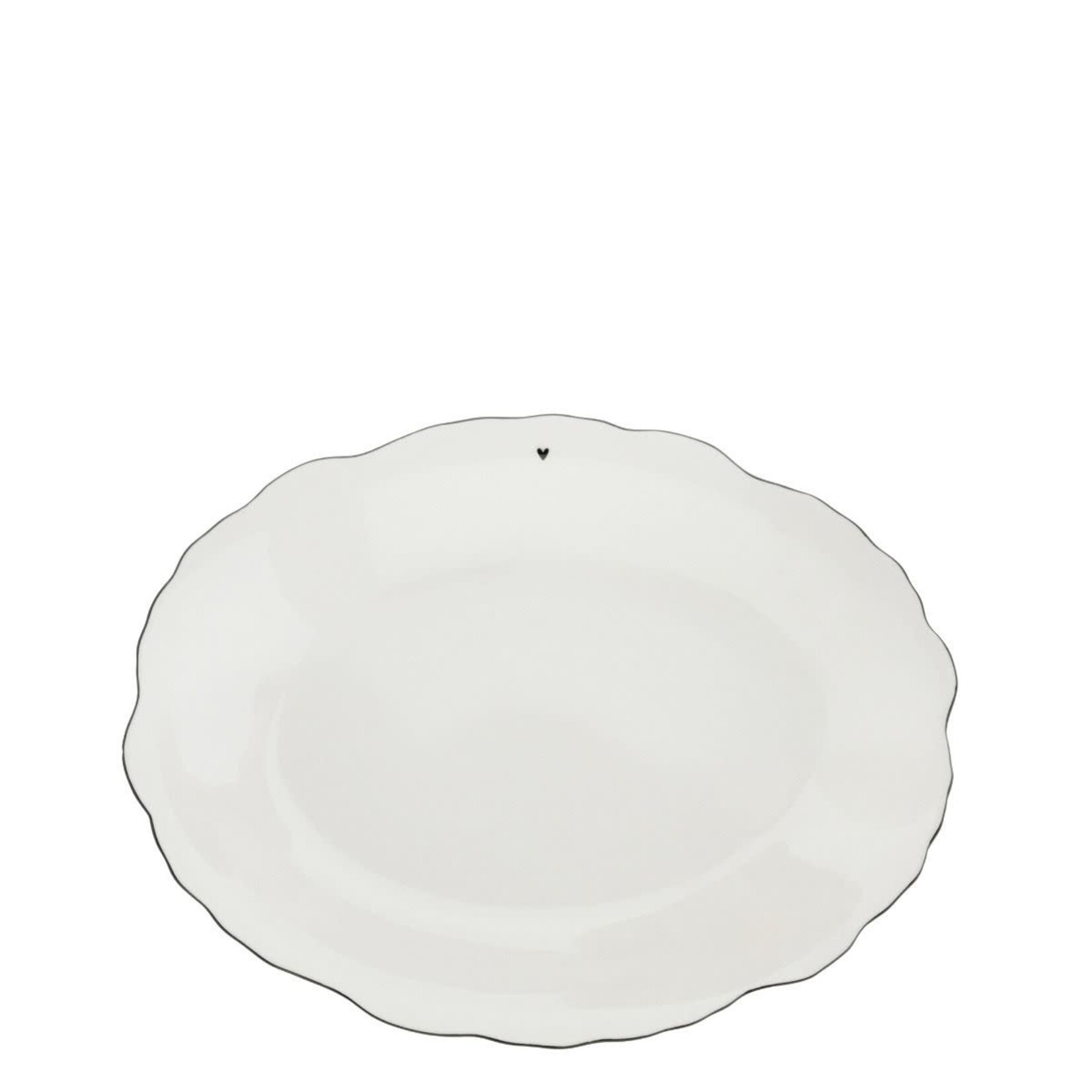 Bastion Collections Servingplate White Flower - van 49,99 voor