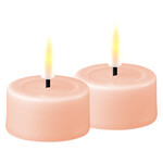 Deluxe Homeart Rose LED Tealight Candle D: 4,1*4,5cm per stuk