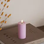 Deluxe Homeart Lavendel LED Candle 5*10 cm