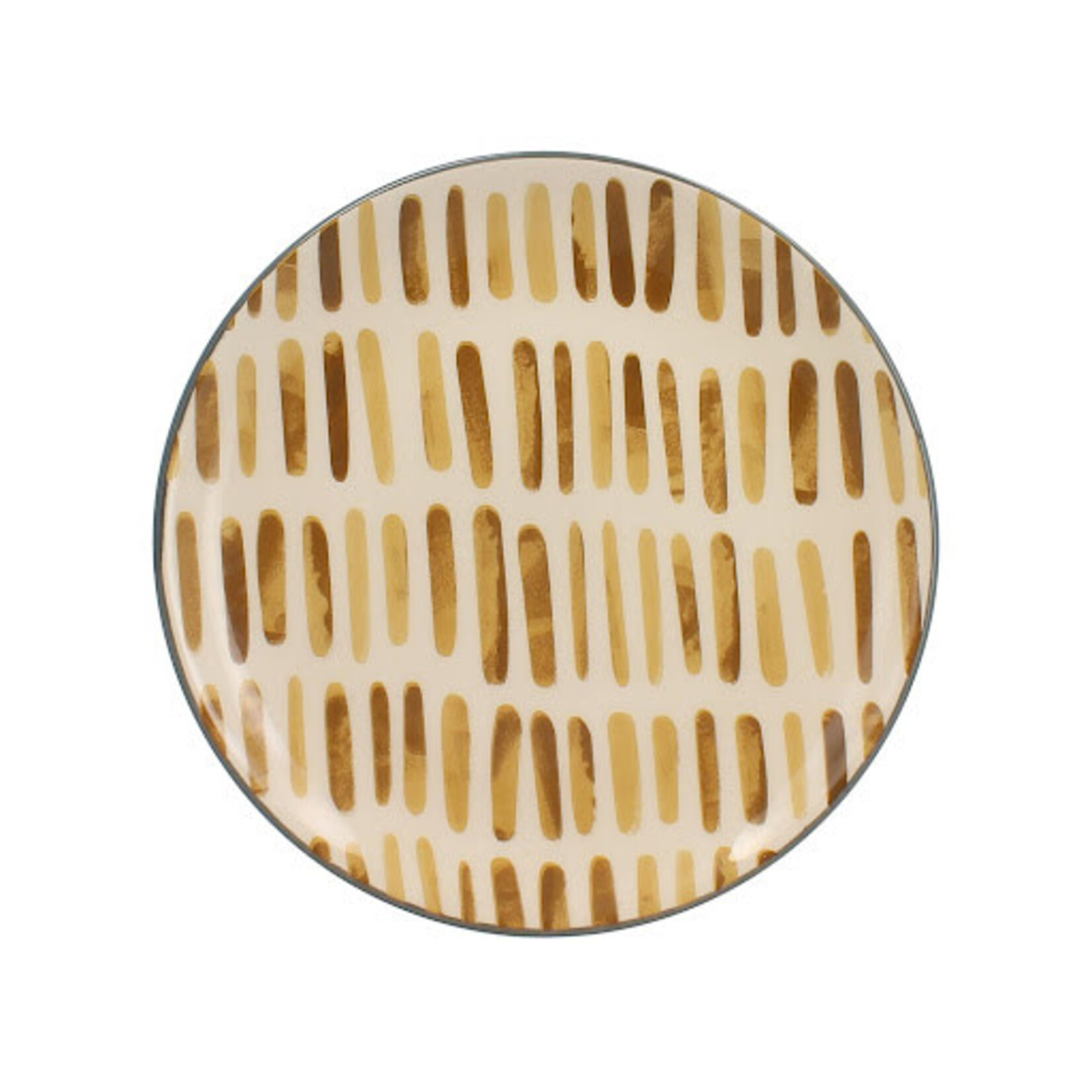 Novastyl Dessertbordje beige/bruin 19 cm van 5.99 voor