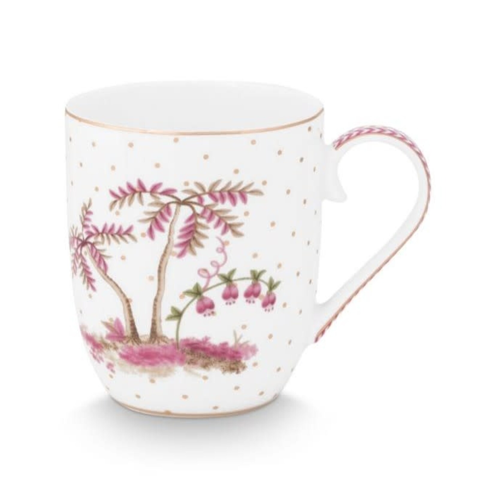 PIP Studio Mug Small Jolie Dots Gold Pink 145ml