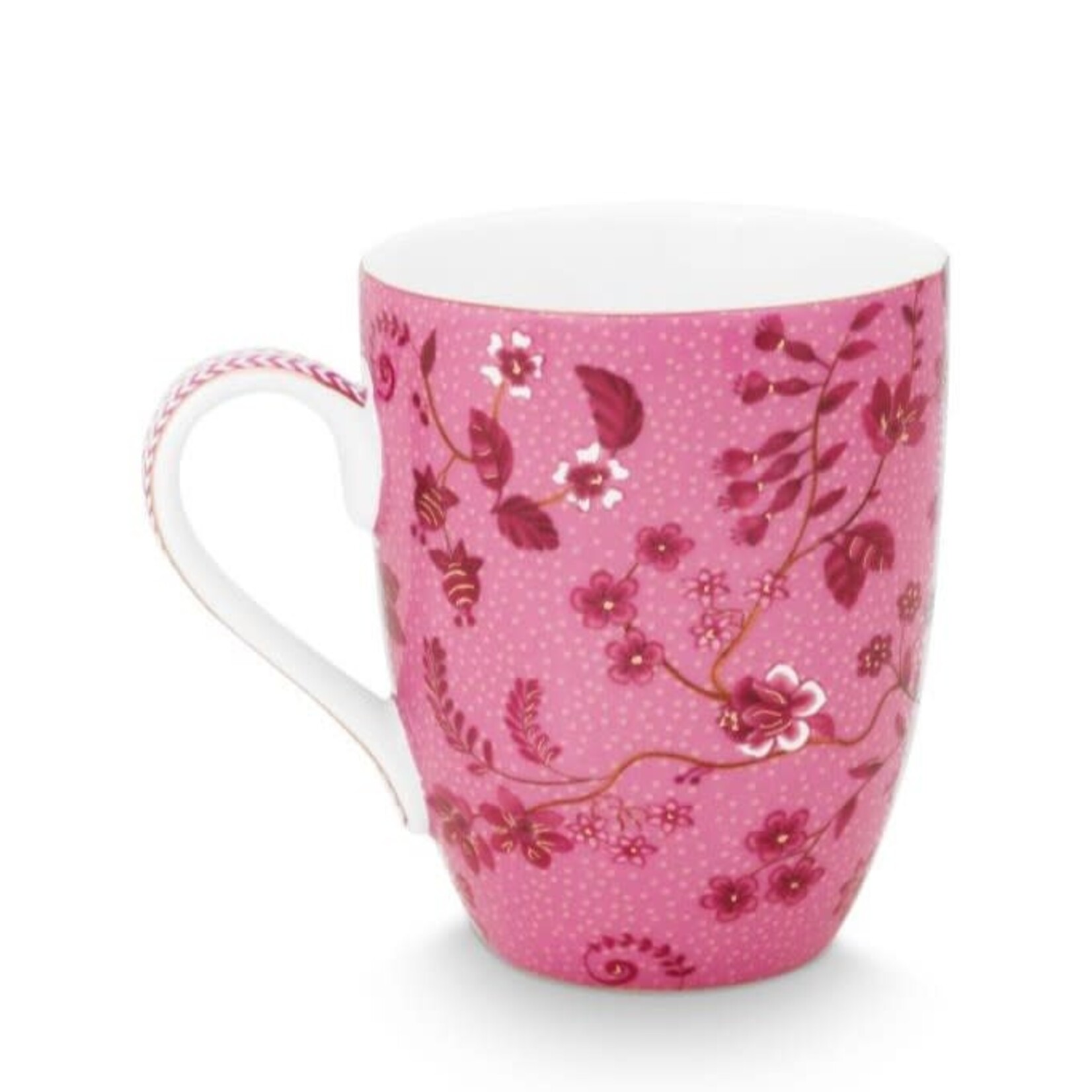 Pip Studio Jolie Mug Large Jolie Flowers Pink 350 ml
