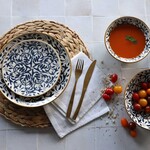 Novastyl Borden Heraclee Blauw - 19cm - Per Stuk