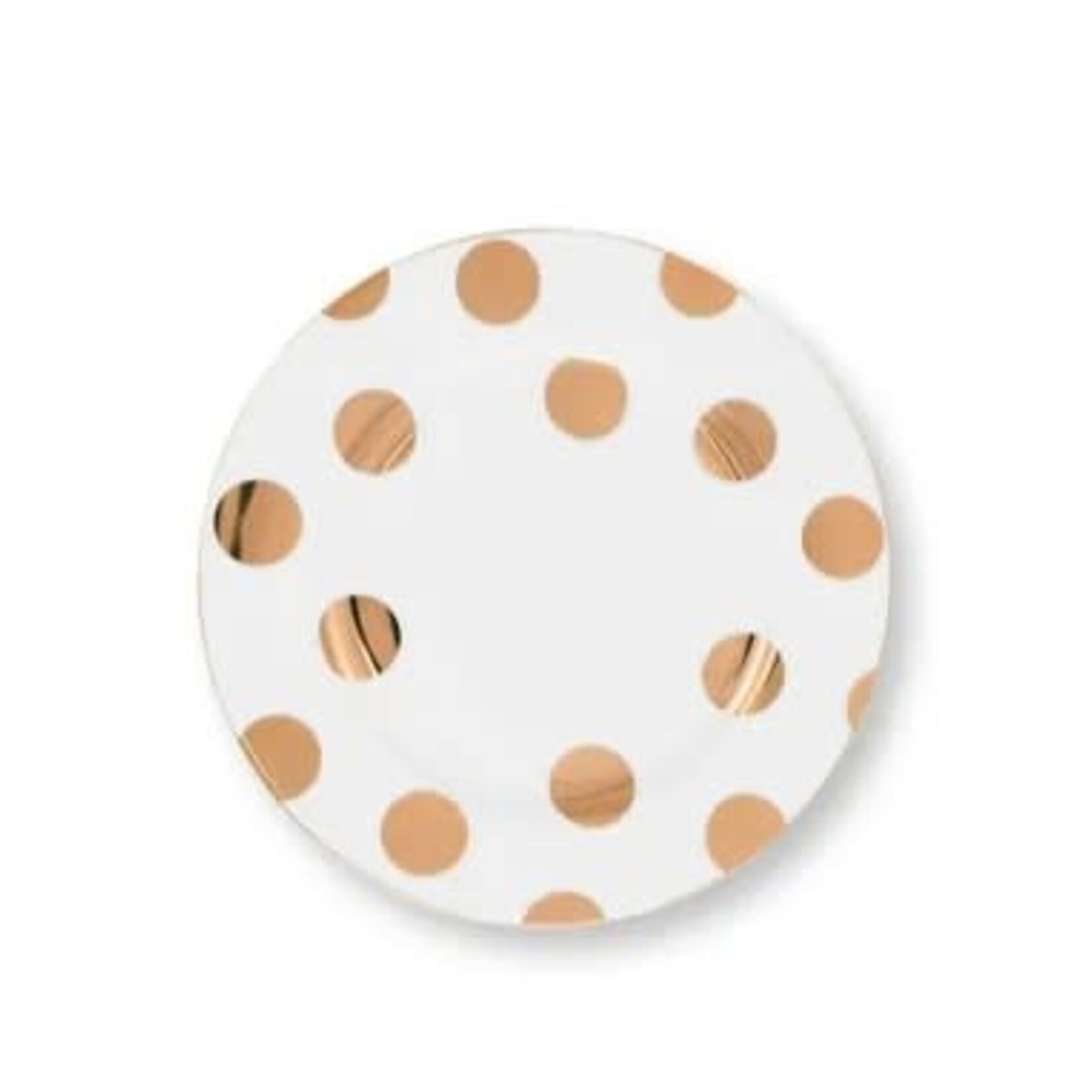 PIP Studio Pip  plate Dot Delight wit/goud 23cm