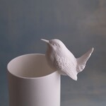 Klatt Objects Ornament porselein vogel Winterkoninkje opzet
