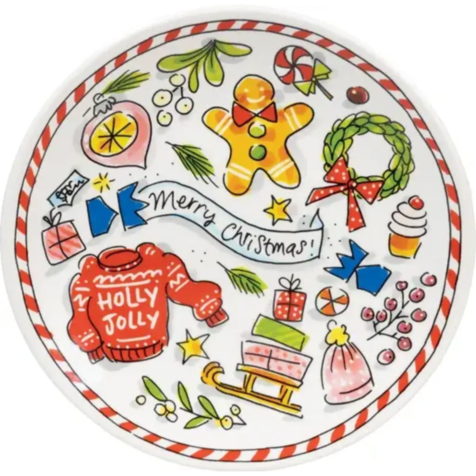 Blond Amsterdam Christmas Plate 18 cm Blond Amsterdam