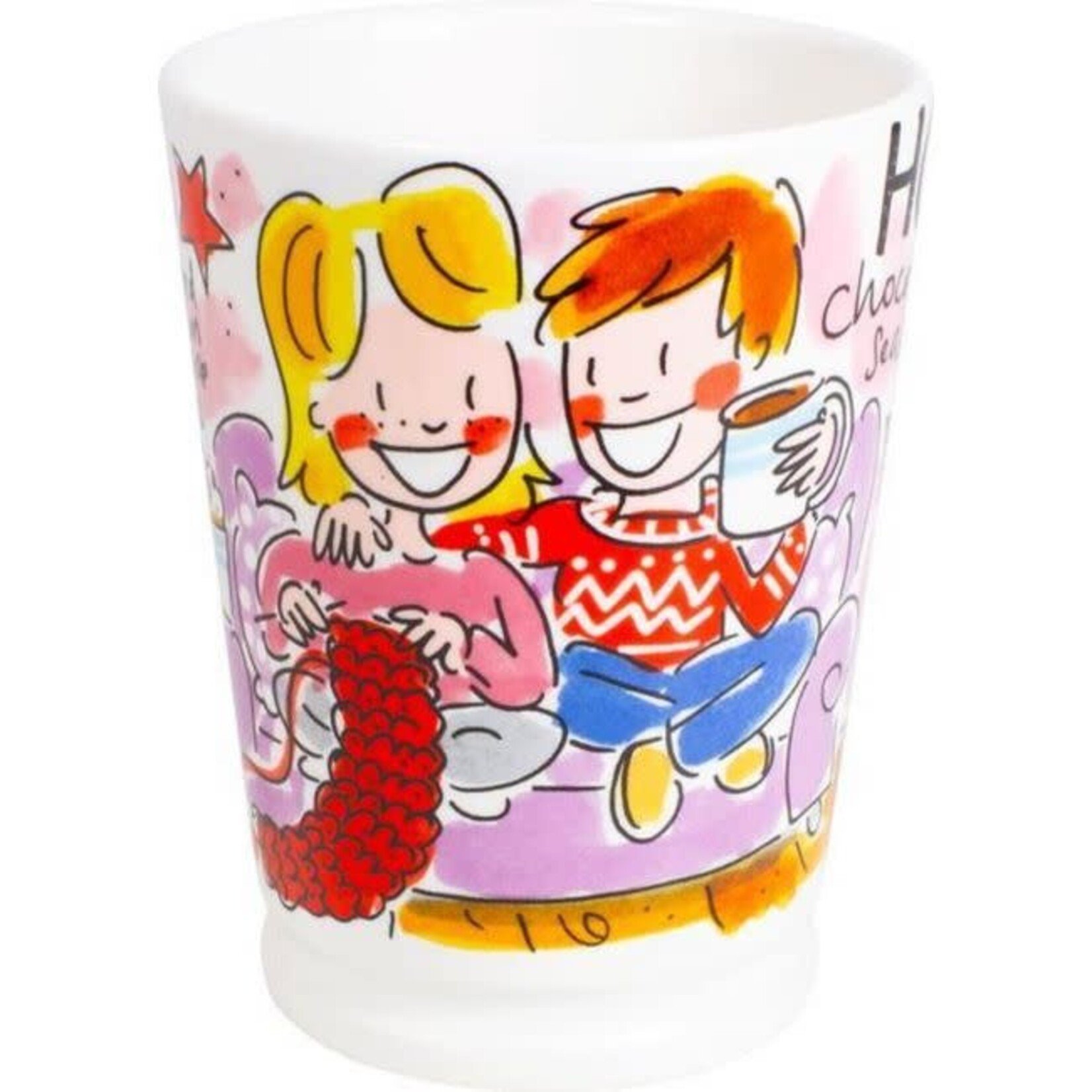 Blond Amsterdam Chocolate: Set Mazagran Hot choc Roze Blond Amsterdam