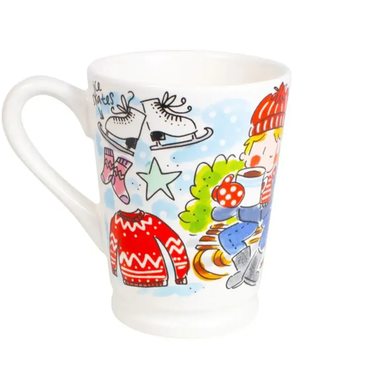 Blond Amsterdam Chocolate: Set Mazagran Hot Choc Blauw