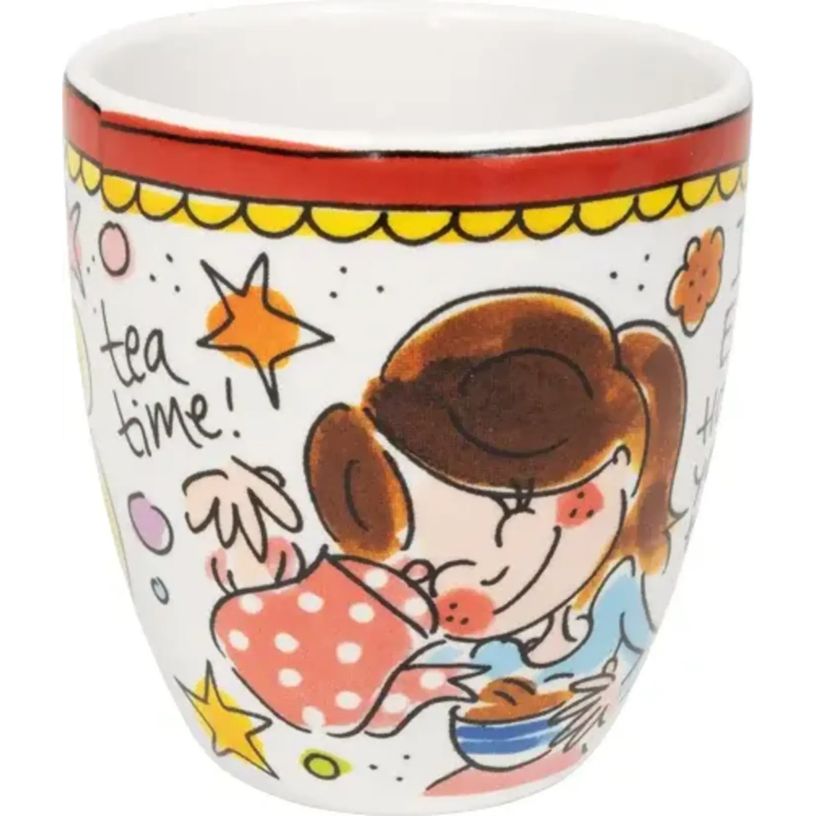 Blond Amsterdam Minimug: No Handle Red Blond Amsterdam