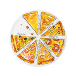 Blond Amsterdam Pizza Sharing Plate Slices Blond Amsterdam
