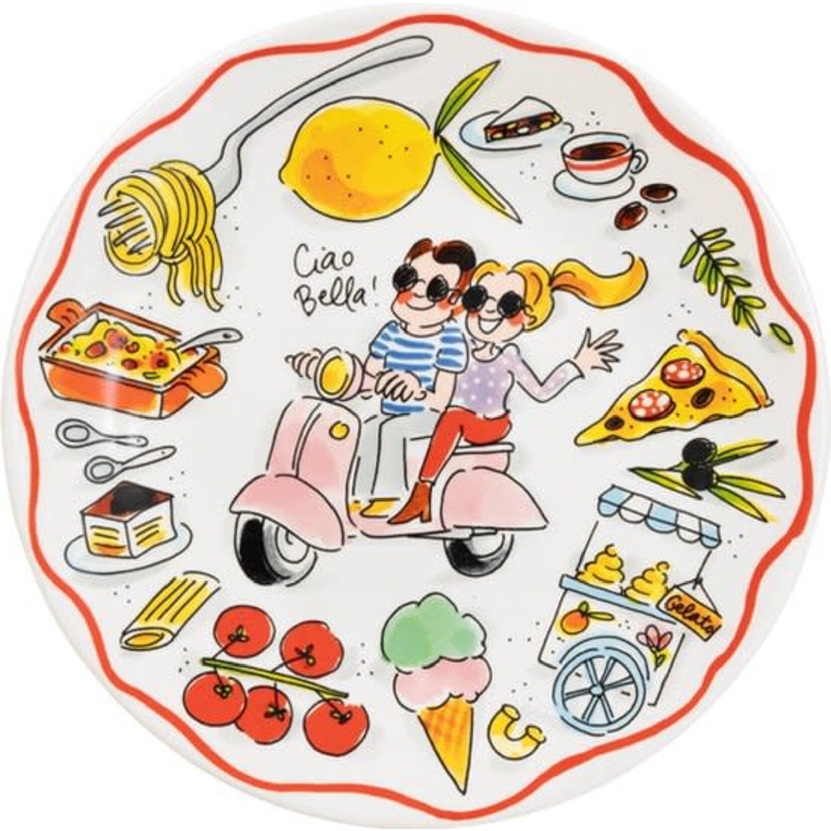 Blond Amsterdam Pasta plate 22 cm Italia Blond Amsterdam