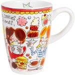 Blond Amsterdam XL mug Big Love dark pink Blond Amsterdam