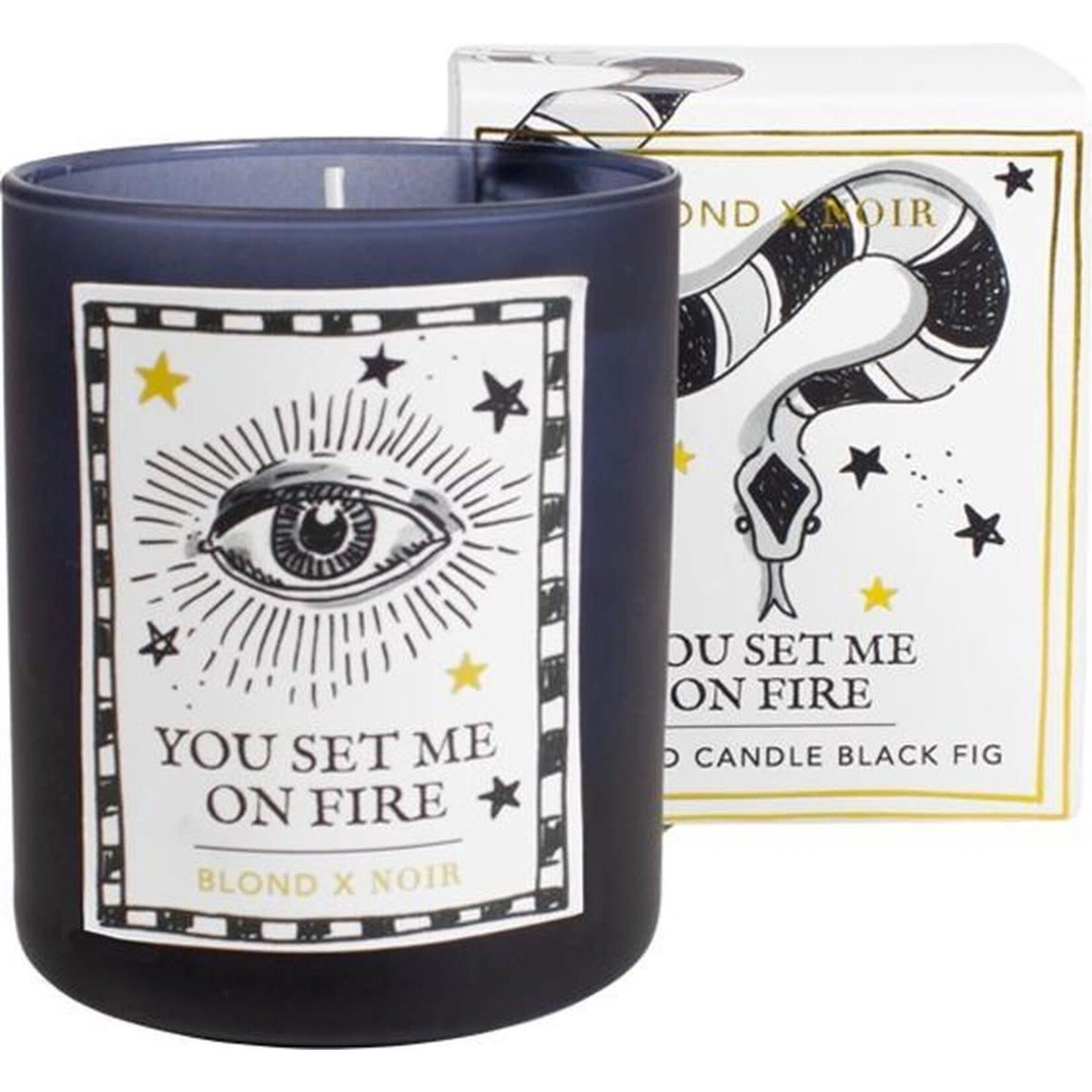 Blond Amsterdam Geurkaarsje Black Fig You set me on fire Blond Amsterdam