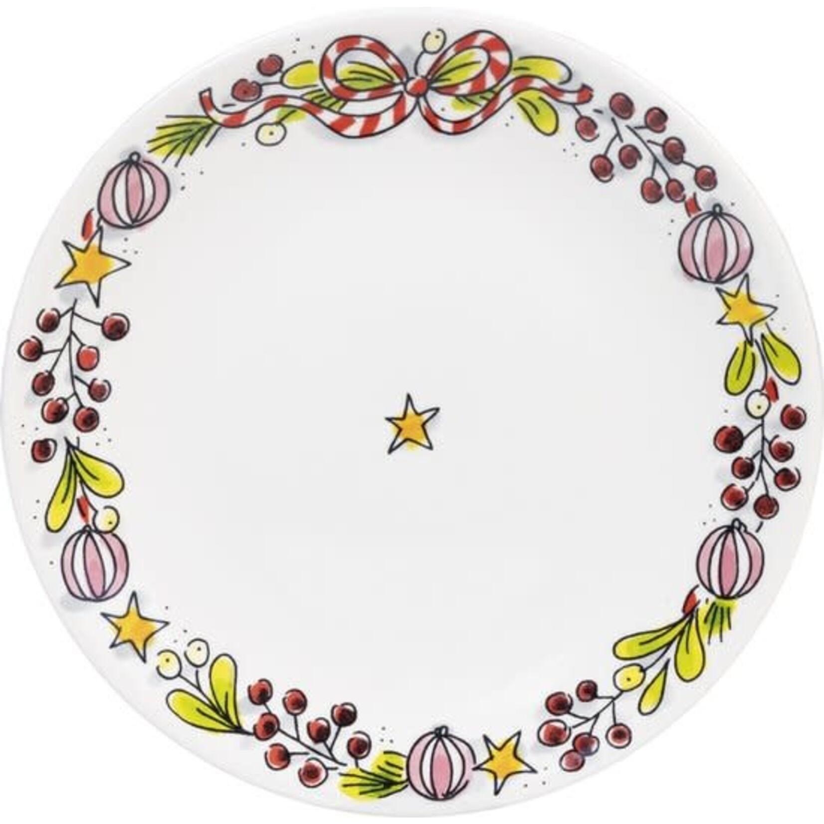 Blond Amsterdam Christmas plate 18 cm Blond Amsterdam