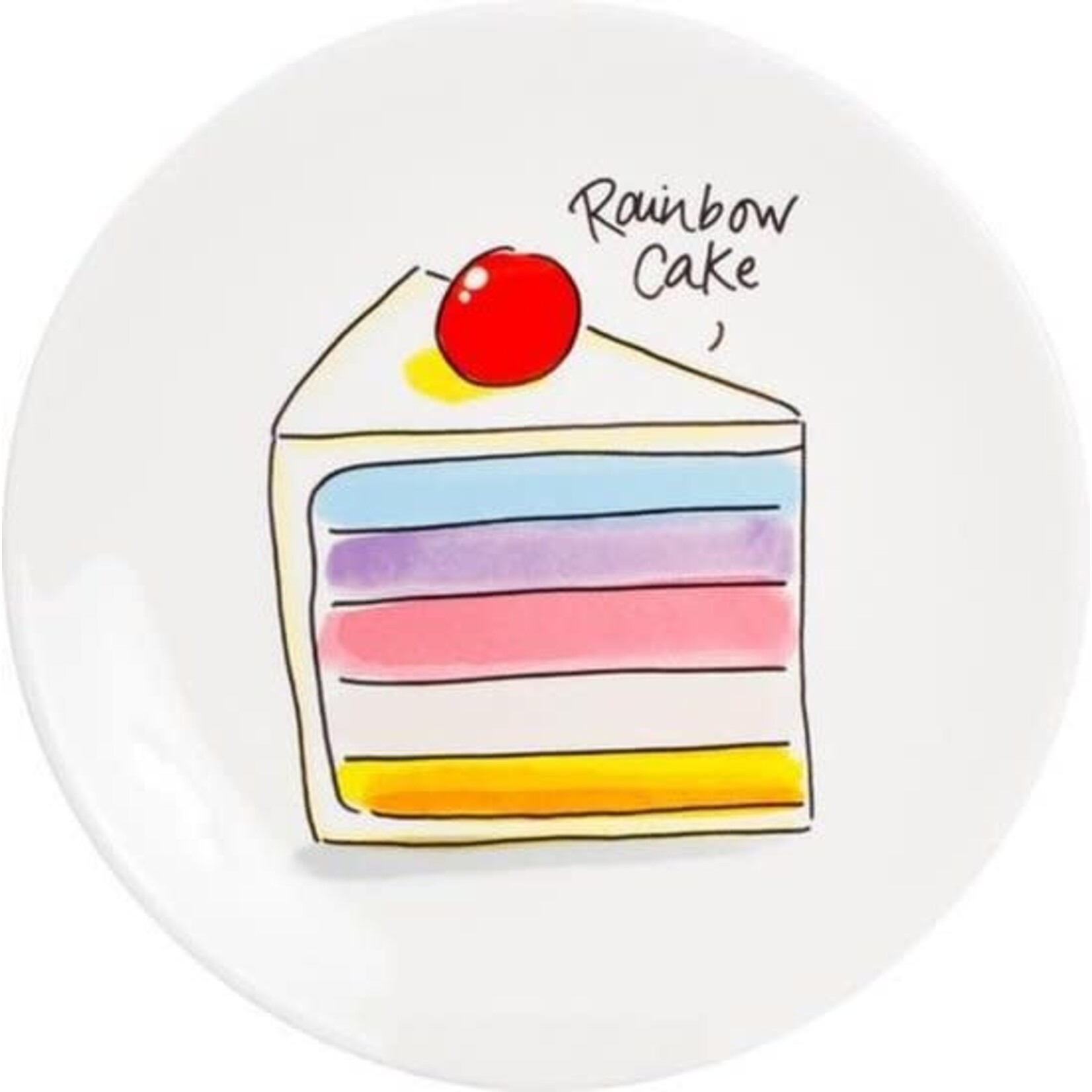 Blond Amsterdam Cake plate 18cm Rainbow Blond Amsterdam