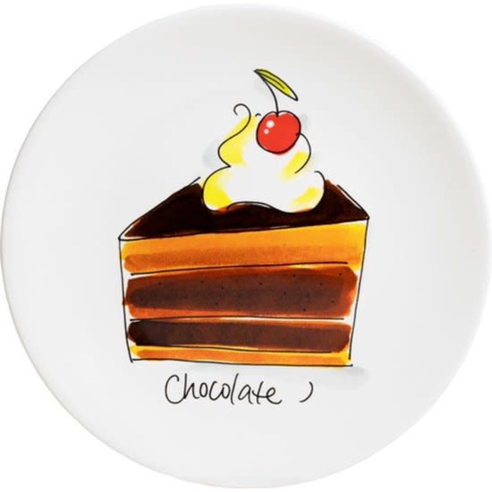 Blond Amsterdam Cake plate 18 cm chocolate Blond Amsterdam
