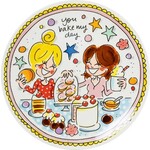 Blond Amsterdam Cake plate pink You bake my day 18 cm Blond Amsterdam