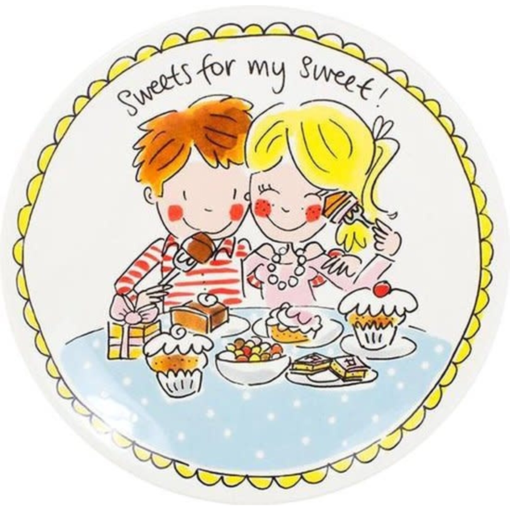 Blond Amsterdam Plate 18 cm Love Blond Amsterdam