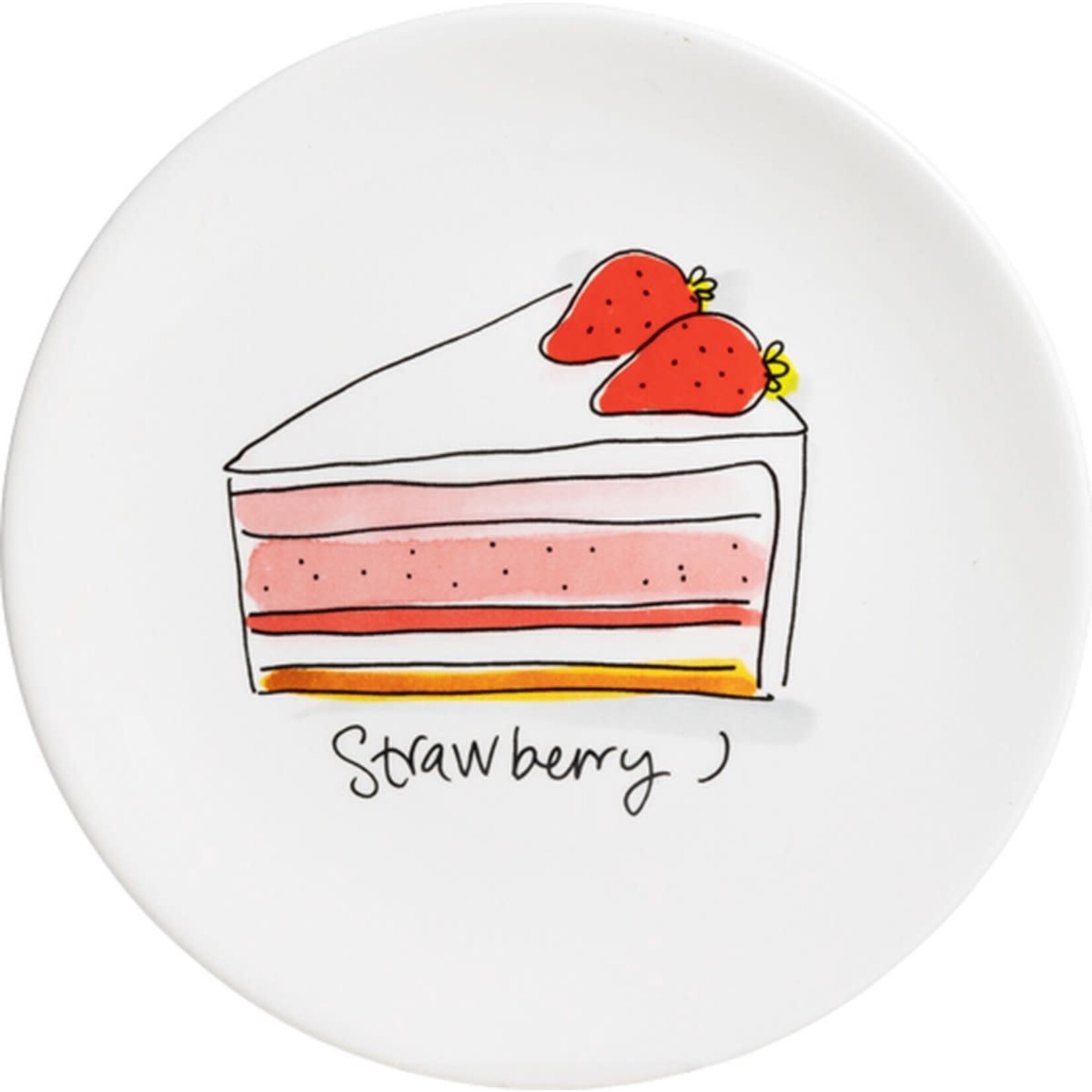 Blond Amsterdam Cake plate 18cm strawberry Blond Amsterdam