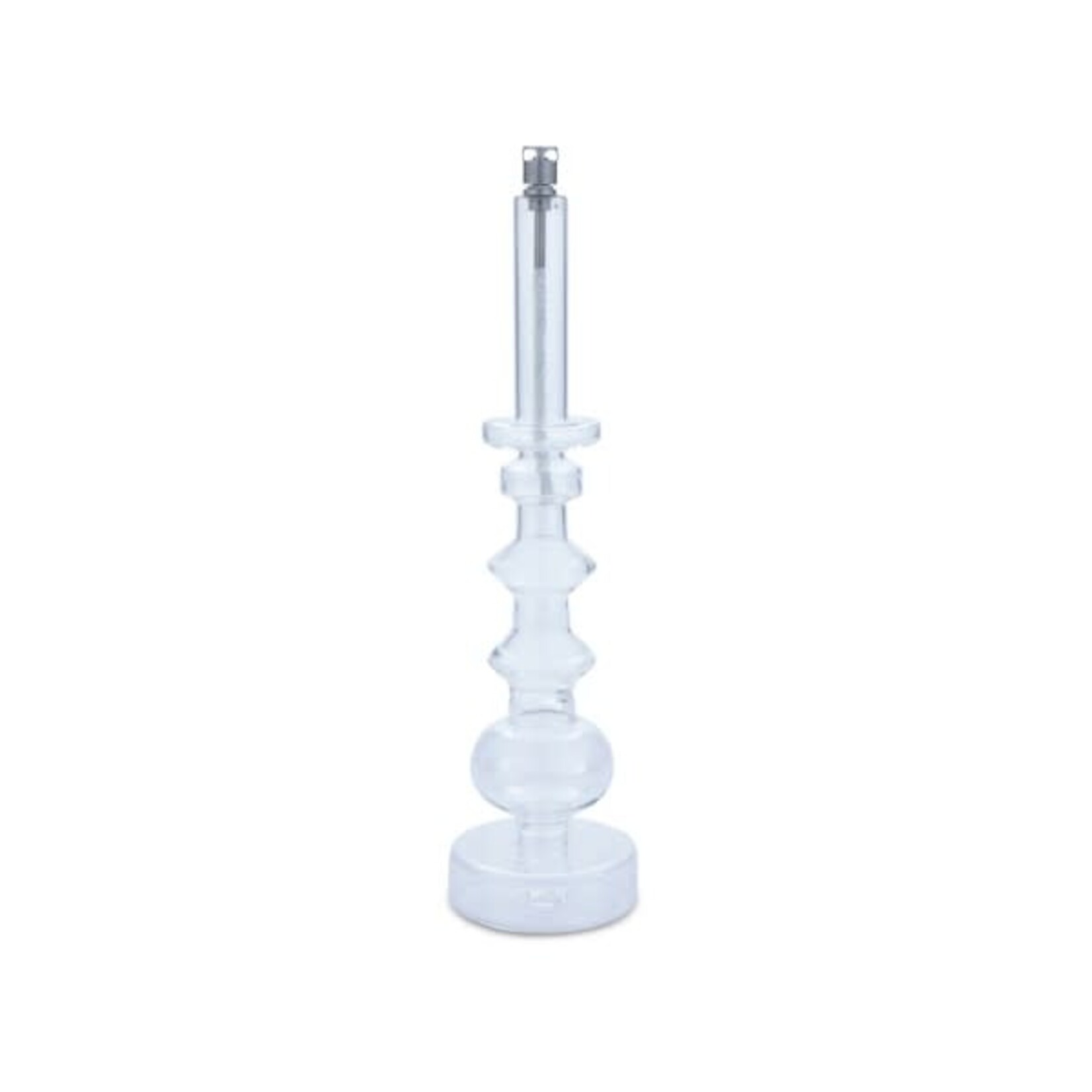 Peri Living Candleholder Clear chrome L
