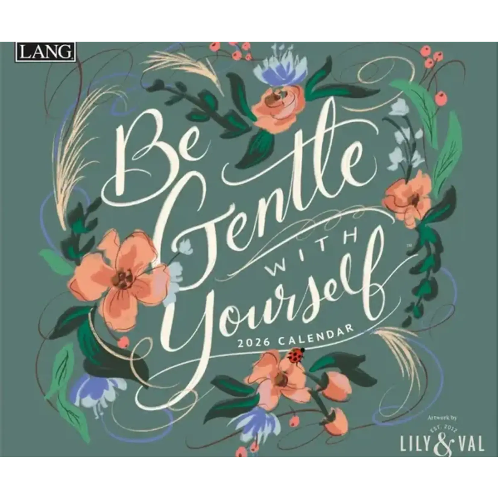 LANG 2026 LANG Calender Be Gentle With Yourself