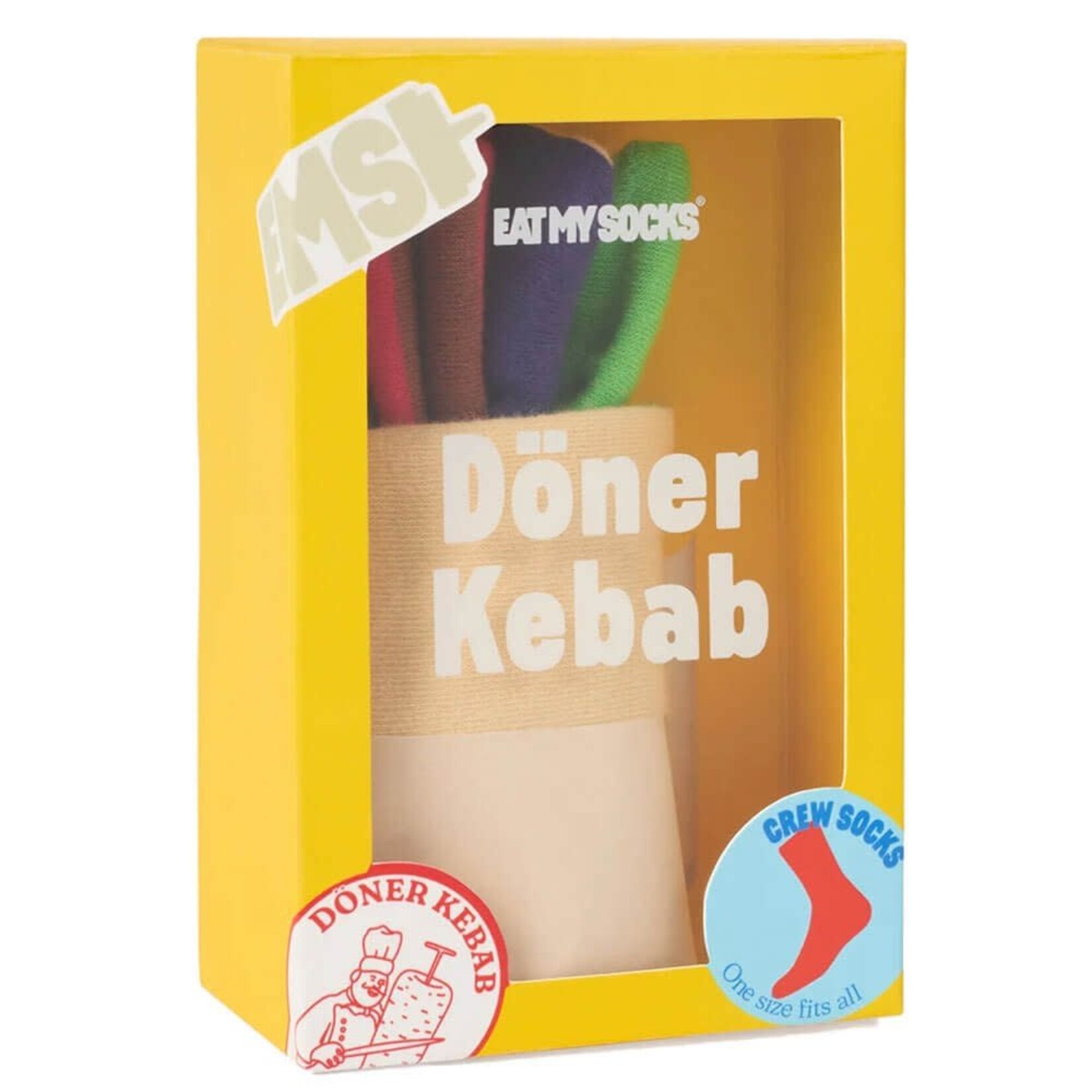 Eat my socks Socks - Döner Kebab van 13.99 voor