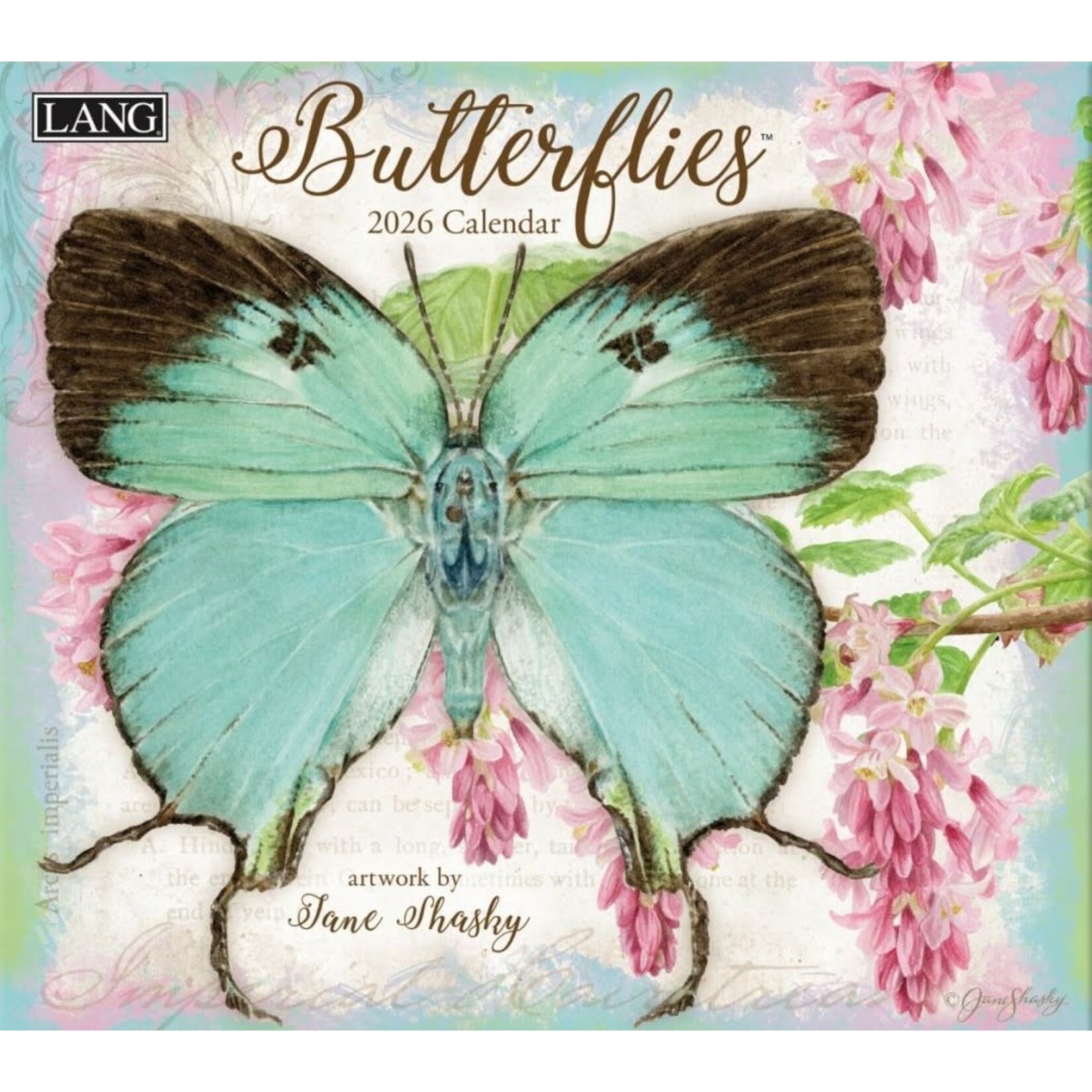 LANG 2026 LANG Calender Butterflies
