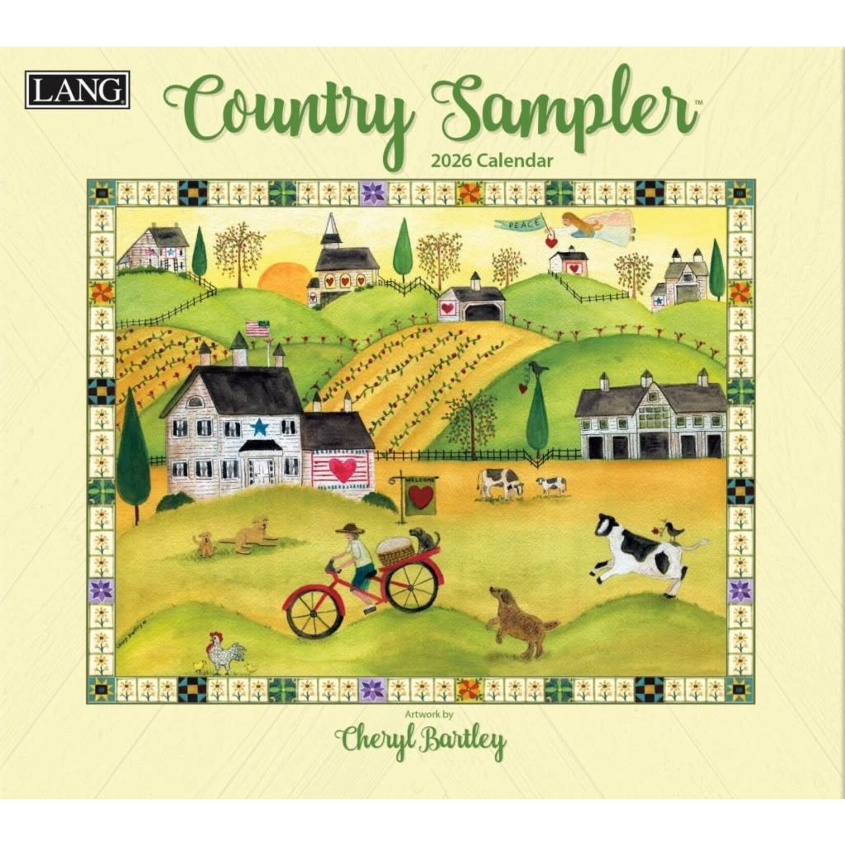 LANG 2026 LANG Calender County Sampler van 21,99 voor
