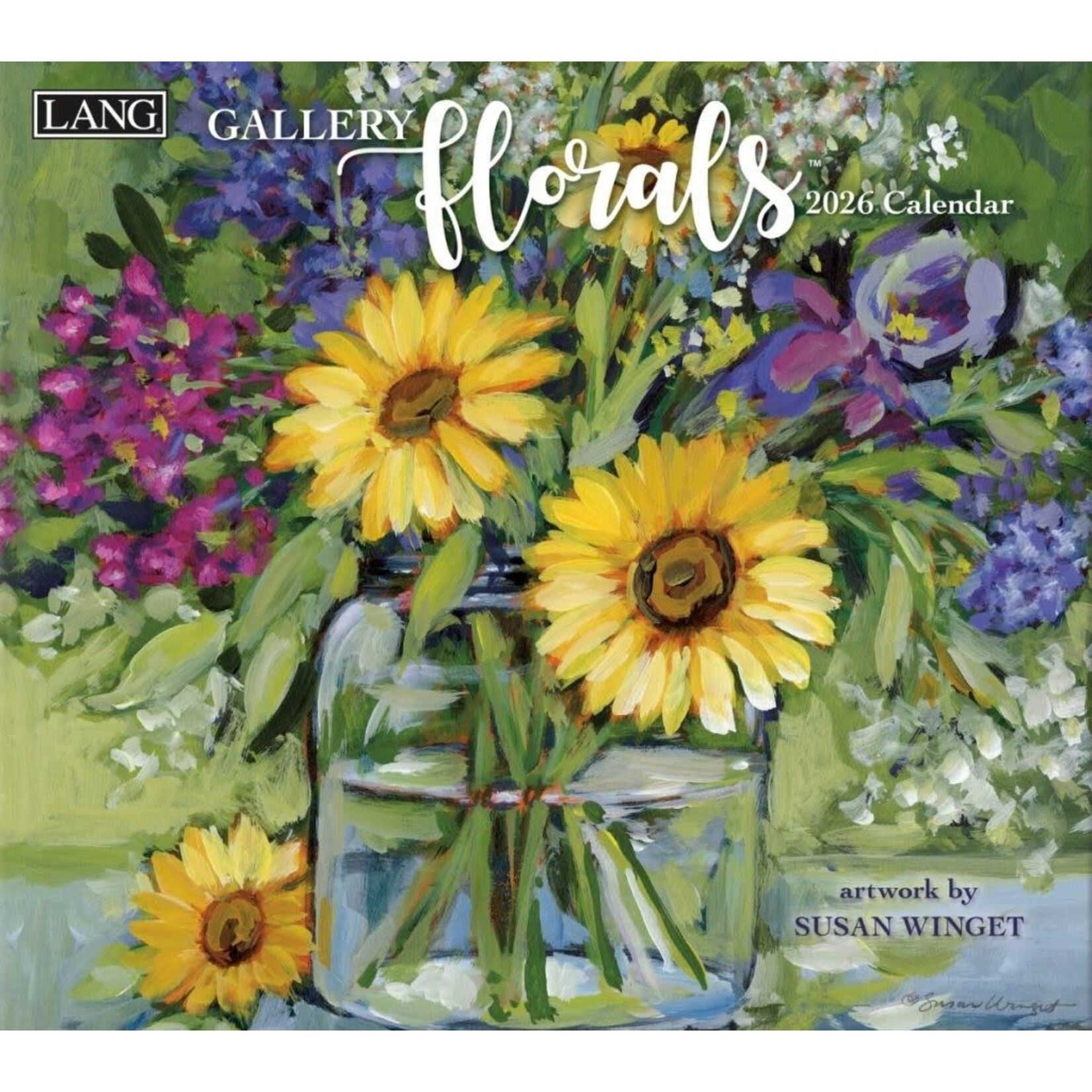 LANG 2026 LANG Calender Gallery Florals