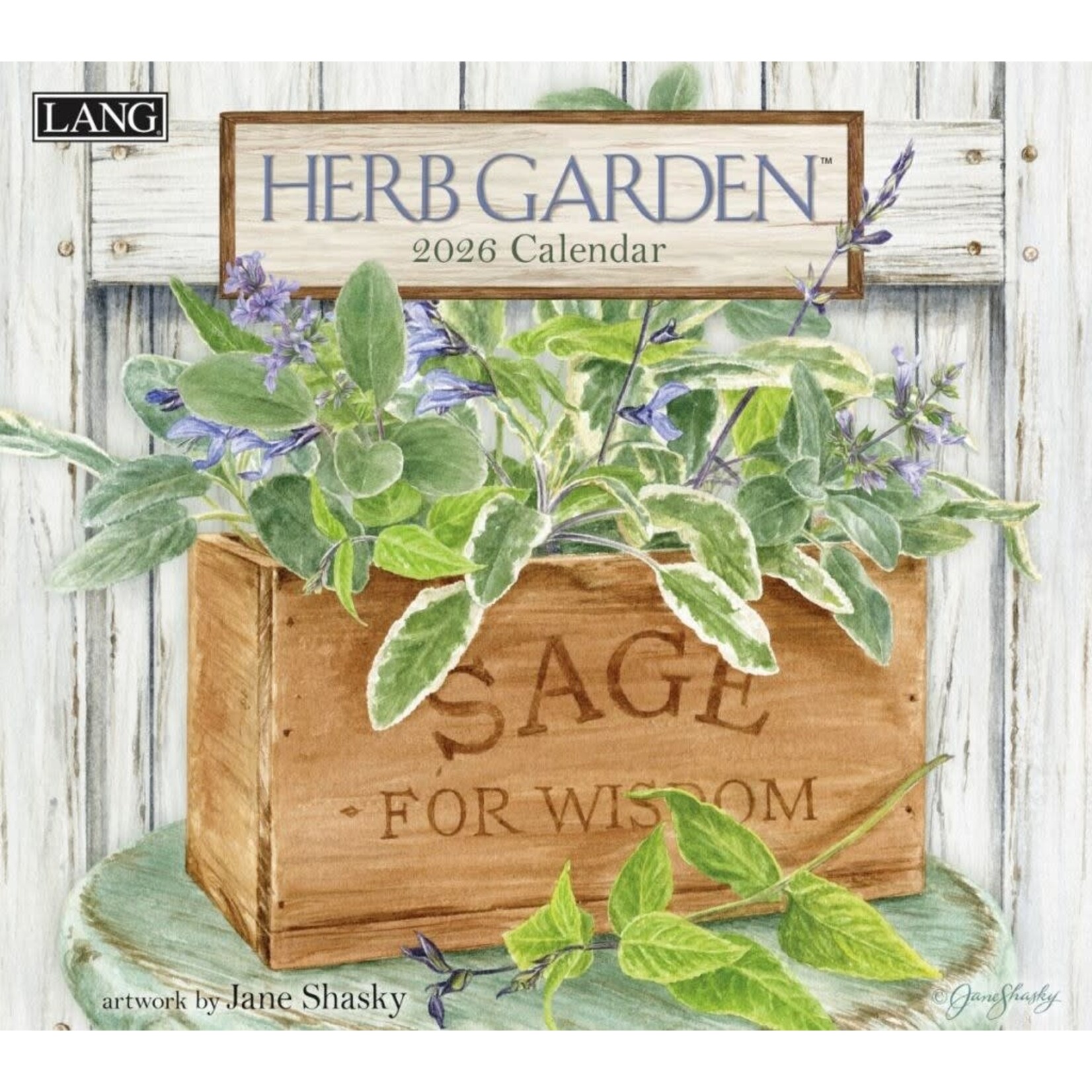 LANG 2026 LANG Calender Herb Garden