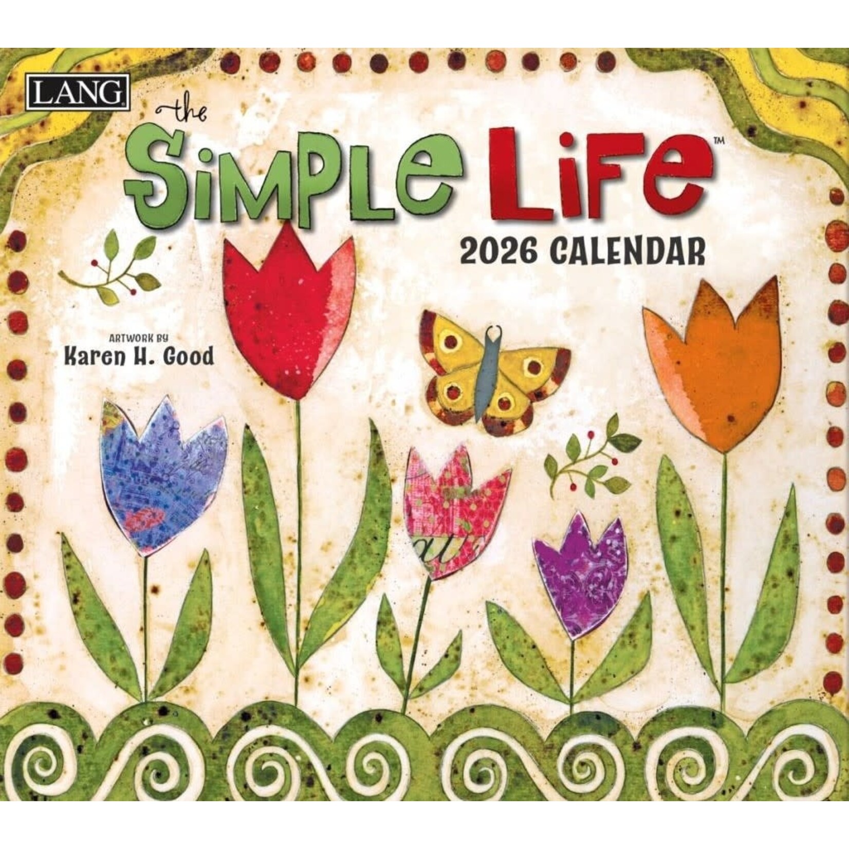 LANG 2026 LANG Calender The Simple Life van 21,99 voor