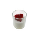 Home Society Kaars Heart Red
