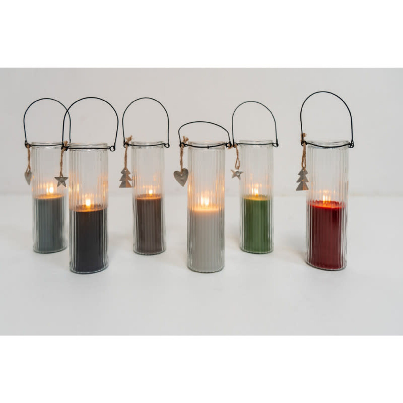 Home Society Kaars Tube Dirk - Taupe