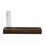 Home Society Sachet Stand Vase Dark Brown