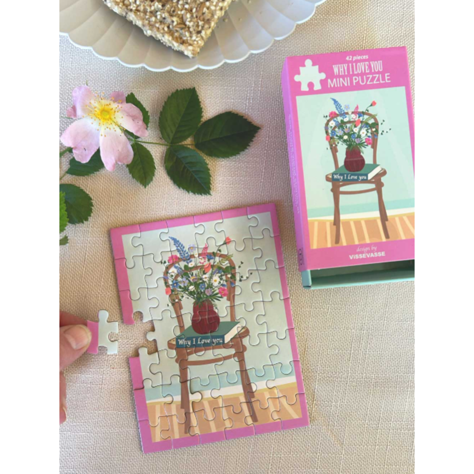 vissevasse Mini puzzel- Why i love you