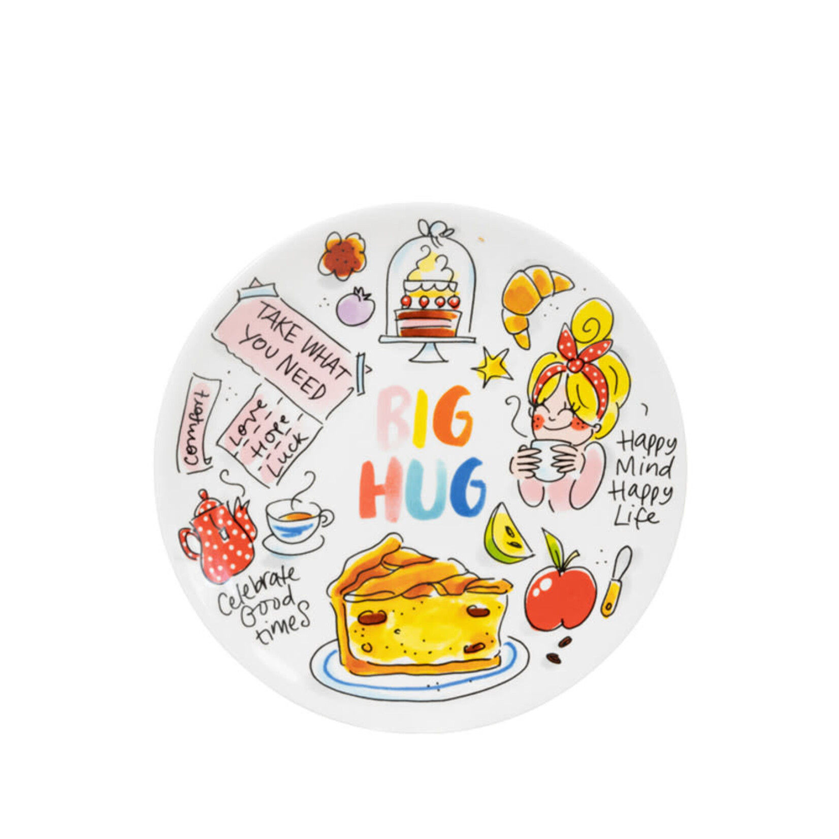 Blond Amsterdam Plate 18 cm Big Hug Blond Amsterdam
