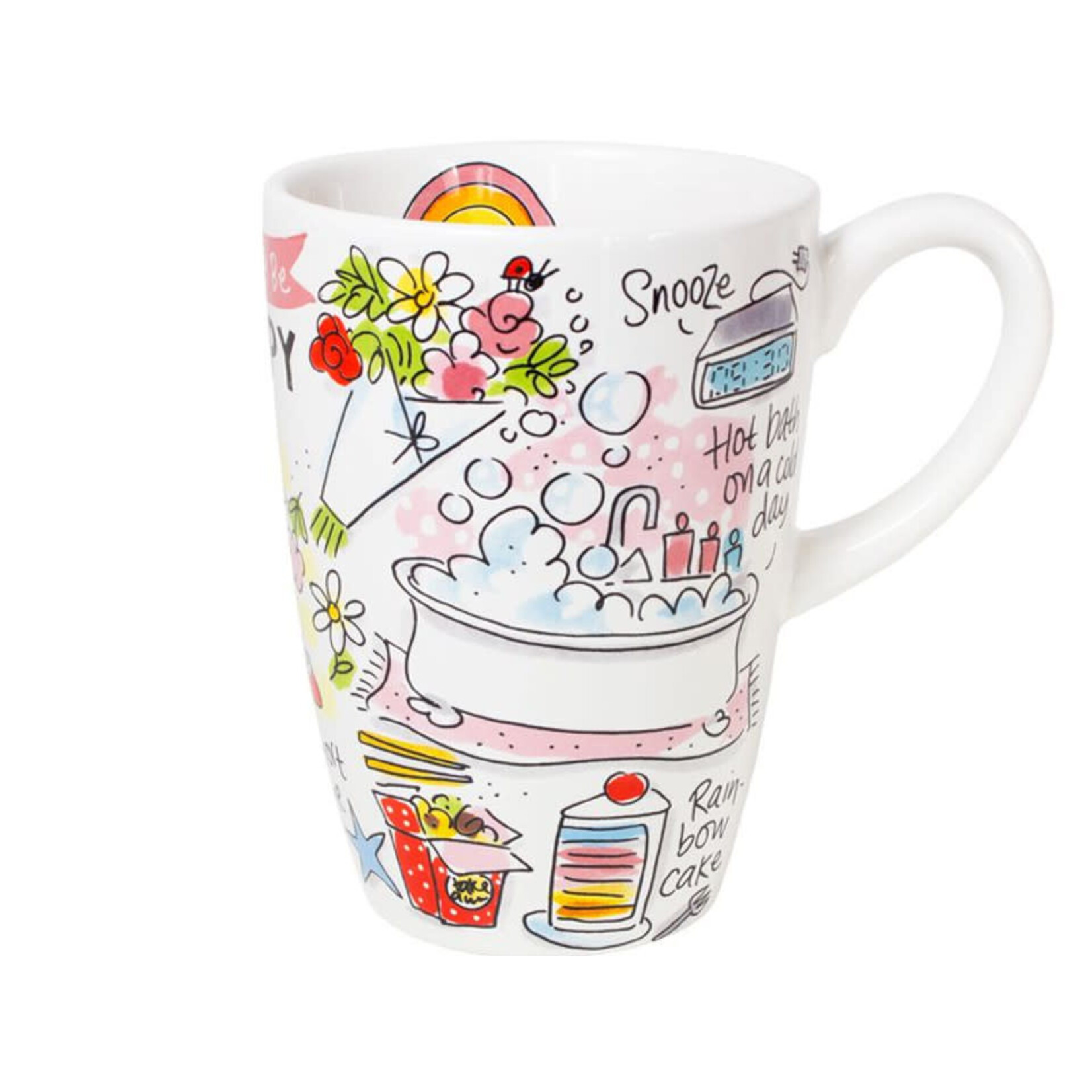 Blond Amsterdam Don't worry be happy XL Mug  Blond Amsterdam