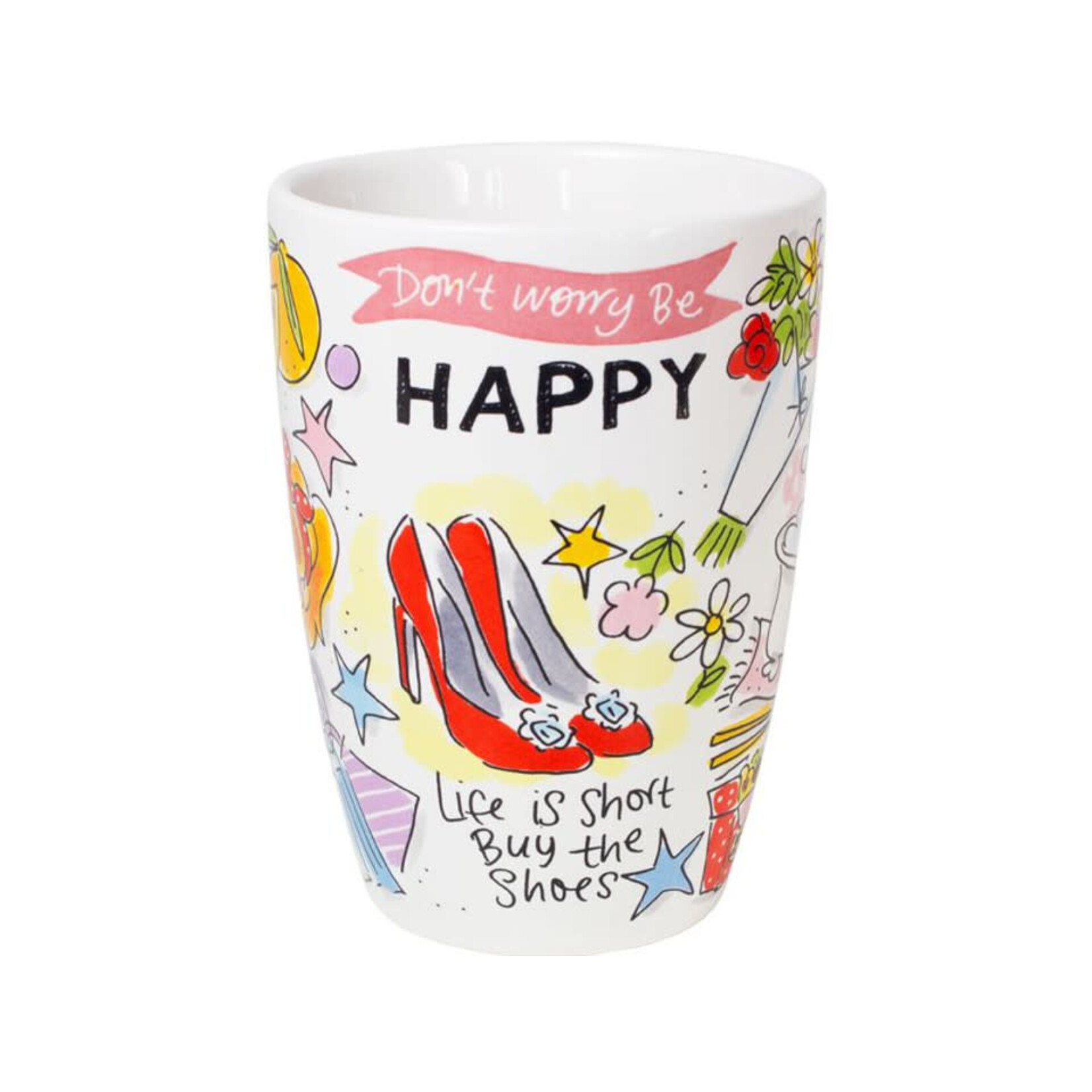 Blond Amsterdam Don't worry be happy XL Mug  Blond Amsterdam