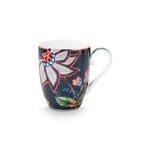 Pip Studio Berry Blues Pip Studio Mug Large Flower Blues Blue 350ml